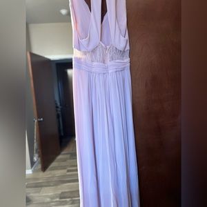 BCBG Light Pink Long Dress